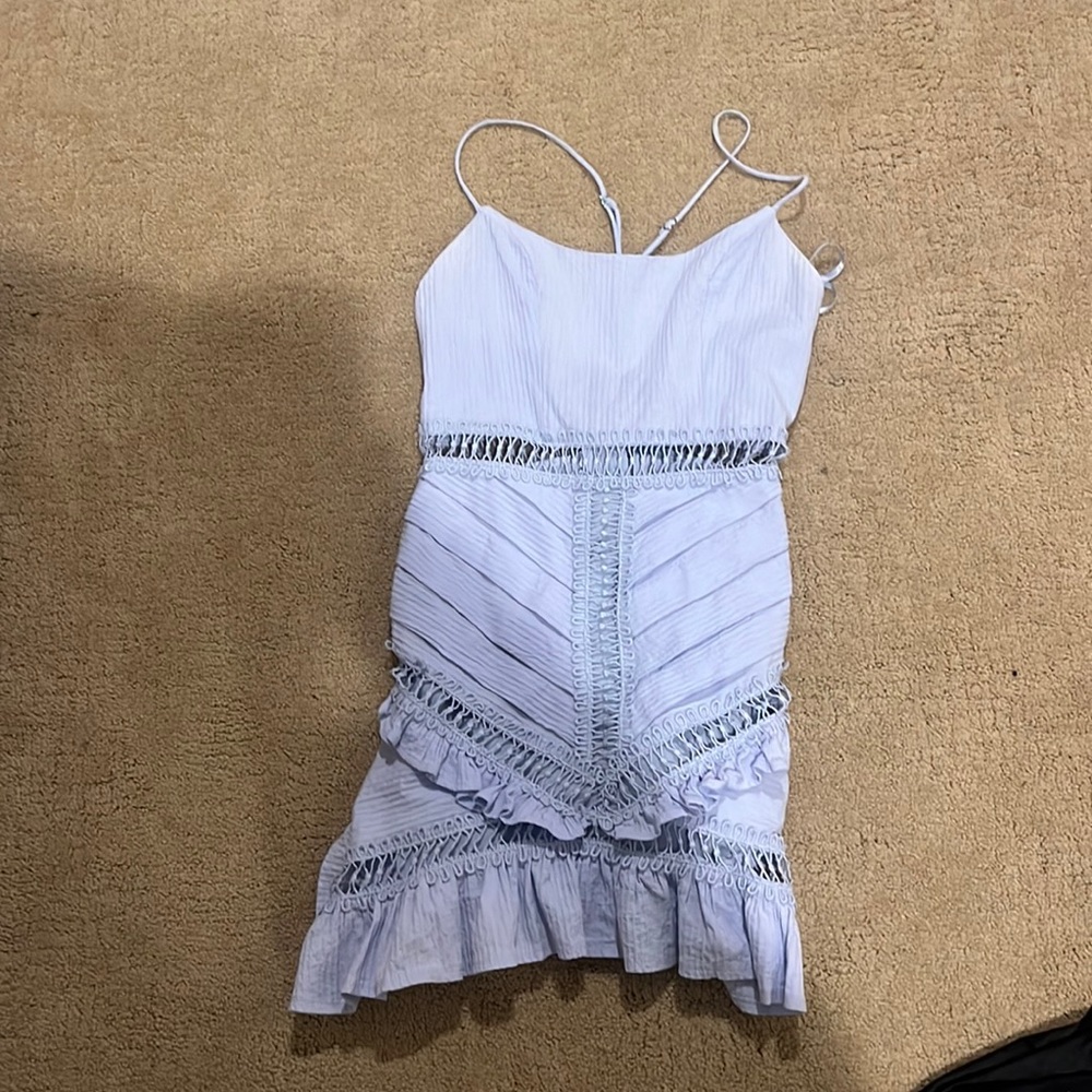 Blue dress mini